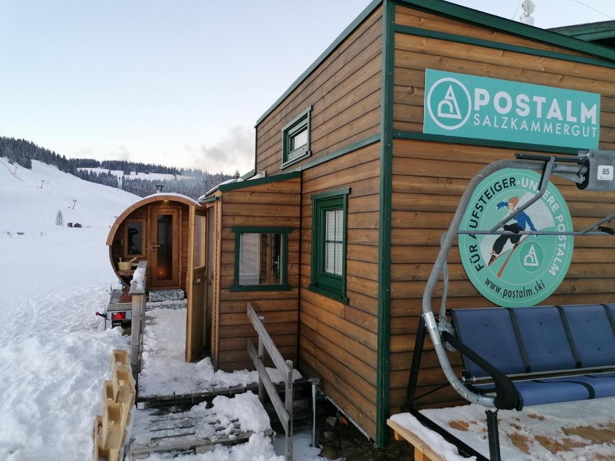 Ferienwohnung Tinyhouse Postalm Abtenau Exterior foto