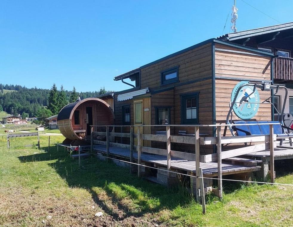 Ferienwohnung Tinyhouse Postalm Abtenau Exterior foto